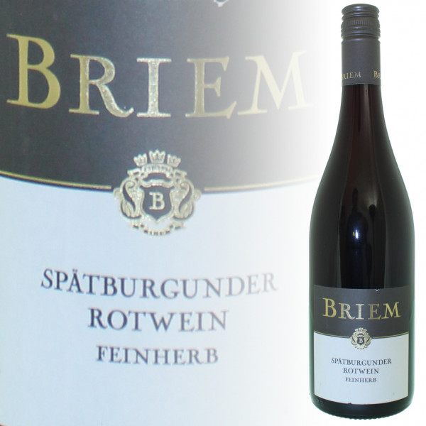 Peter Briem Spätburgunder Rotwein feinherb