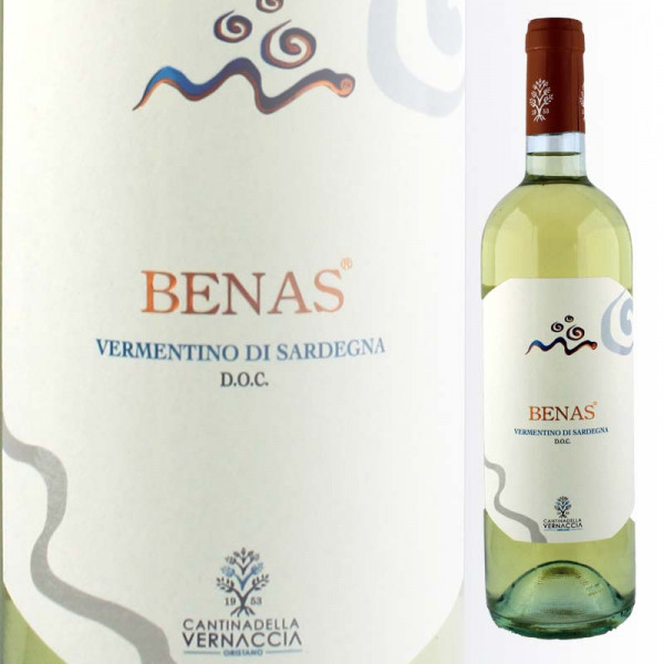 Vernaccia Oristano Benas Vermentino di Sardegna