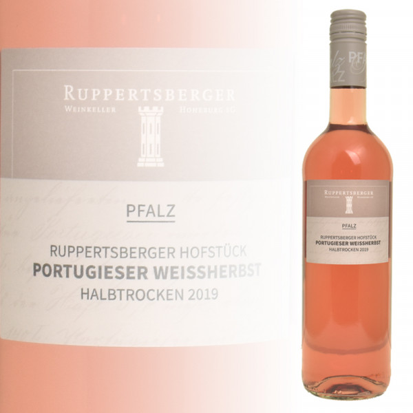 Ruppertsberger Portugieser Weissherbst halbtrocken