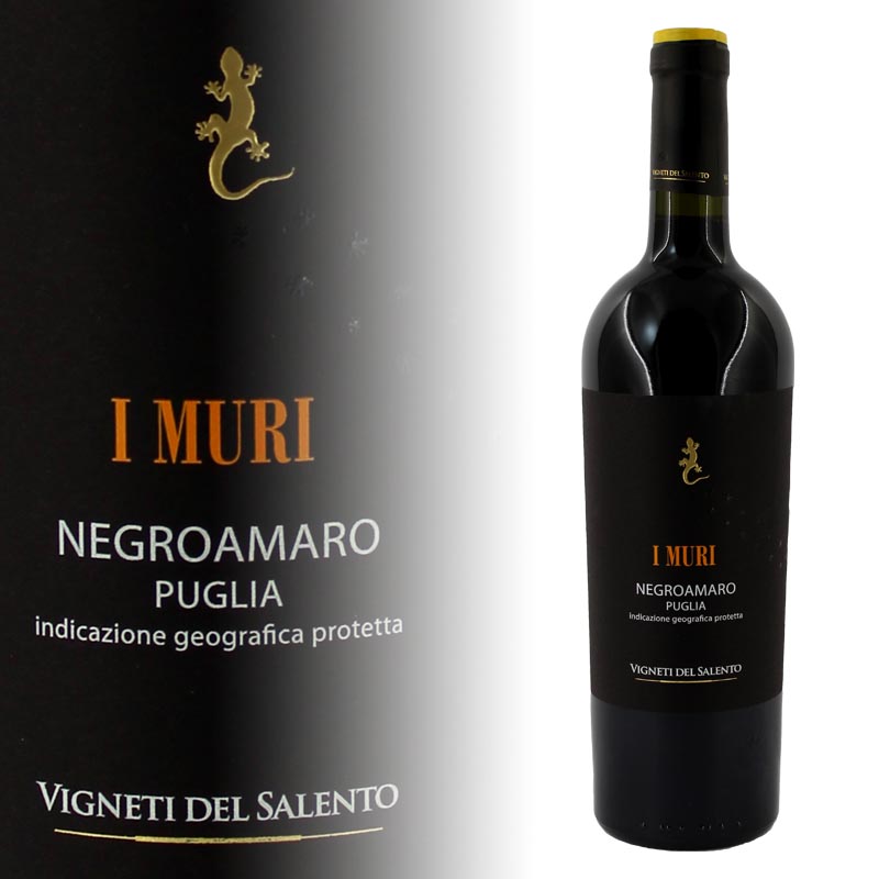 I Muri Negroamaro IGP | Apulien | Italien | Rotwein | Weine | Siegburger  Destille - geschmackvolle Geschenke