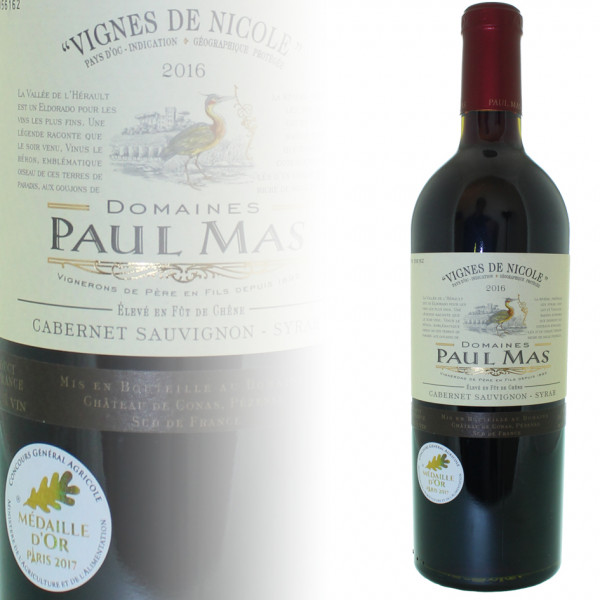 Paul Mas Vignes de Nicole Cabernet / Syrah