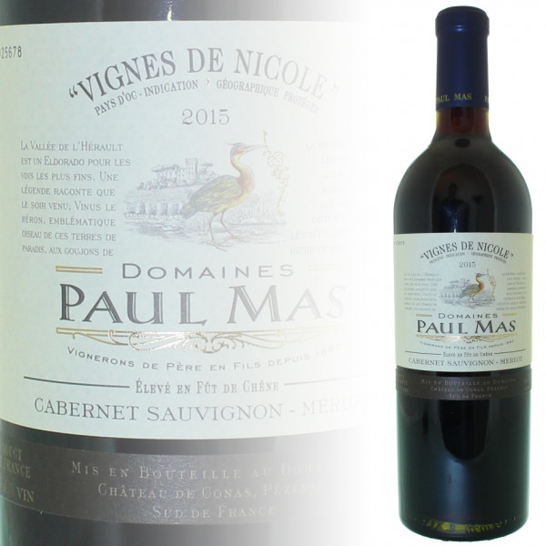 Paul Mas Vignes de Nicole Cabernet / Merlot