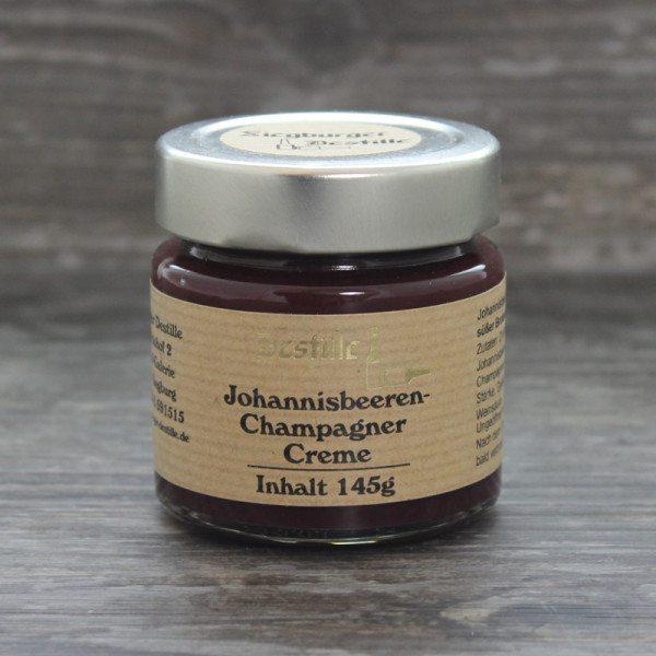 Johannisbeeren-Champagner Creme