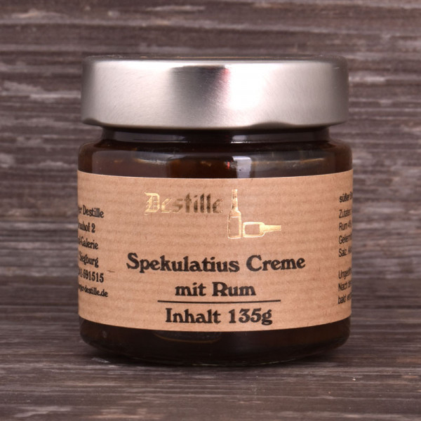 Spekulatius Creme mit Rum Fruchtaufstrich