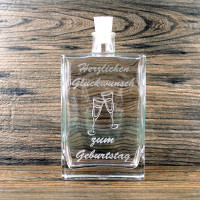 Flasche Herzlichen Glückwunsch zum Geburtstag Flasche Herzlichen Glückwunsch zum Geburtstag