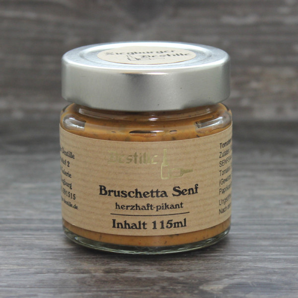 Bruschetta Senf