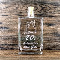 Flasche zum 80. Geburtstag Flasche zum 80. Geburtstag