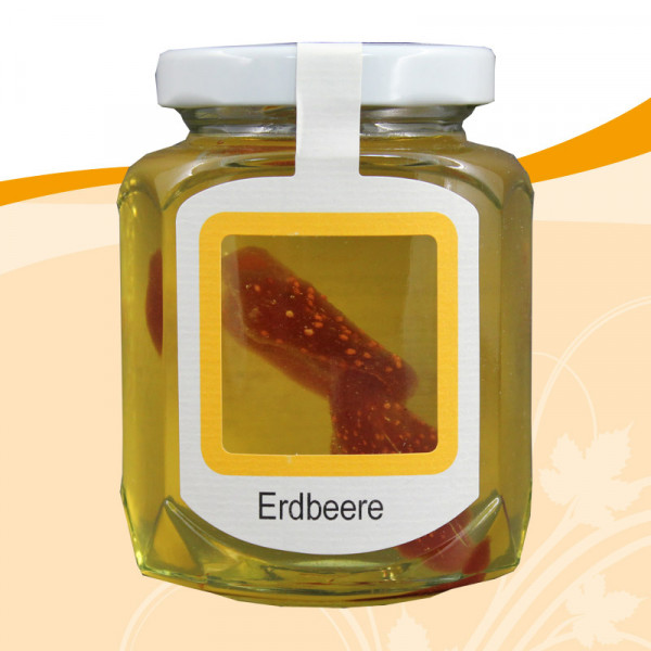 Akazienhonig mit Erdbeere