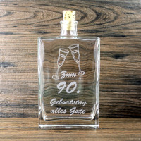 Flasche zum 90. Geburtstag Flasche zum 90. Geburtstag