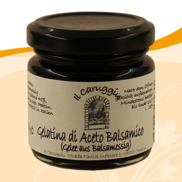 Gelantina di aceto balsamico