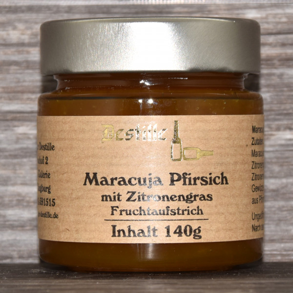 Maracuja Pfirsich Fruchtaufstrich