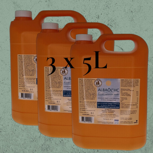 3 x 5 Liter Albaöl HC