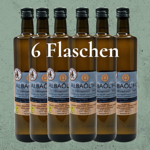 Albaöl HC 0,75 Liter 6 Flaschen