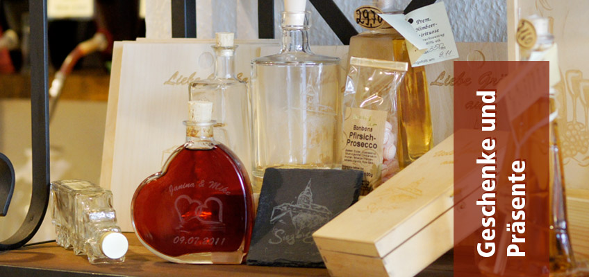 Geschenke und Präsente Geschenke und Präsente